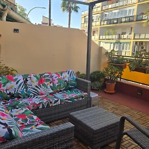 With Large Patio By Namaste Elite Apartment Torremolinos